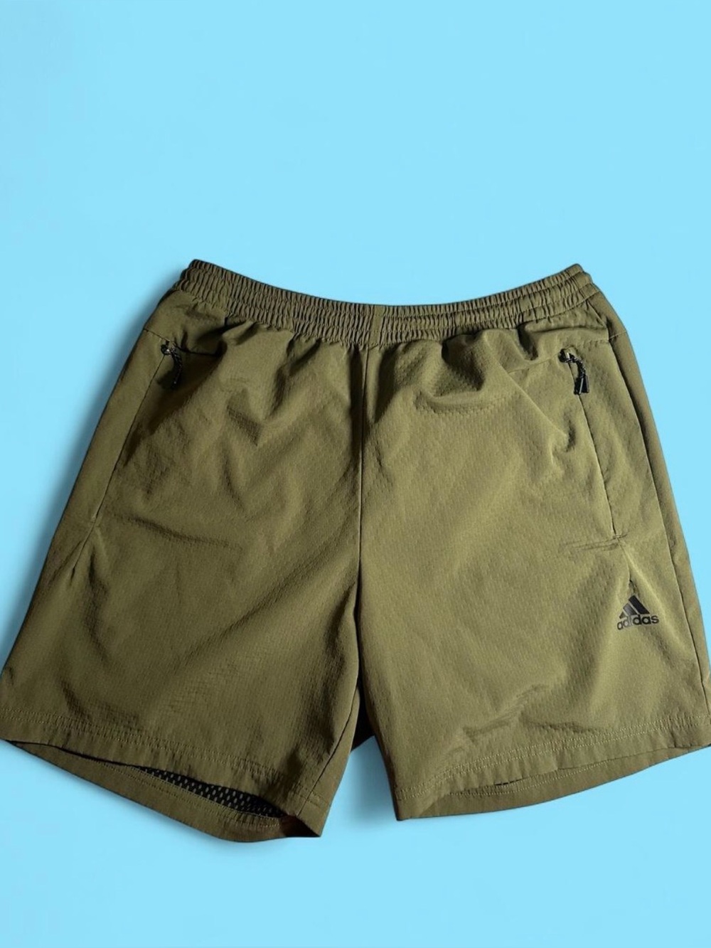 Adidas AEROREADY Training men’s Shorts Olive Green - Size L